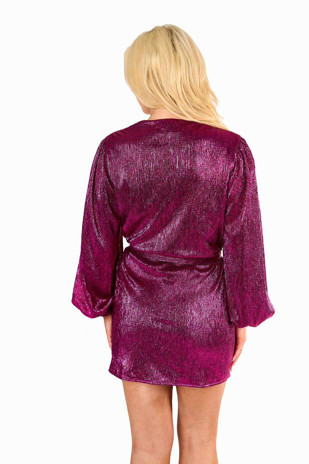 Adeline Sequin Wrap Dress - Feelin Fine