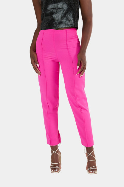 Waldorf High-Waisted Pants - Azalea