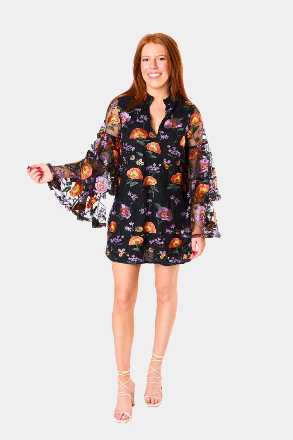 Gayle Long Sleeve Mini Dress - Westwind