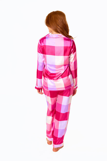 Ripley Pajama Set - Pink Plaid