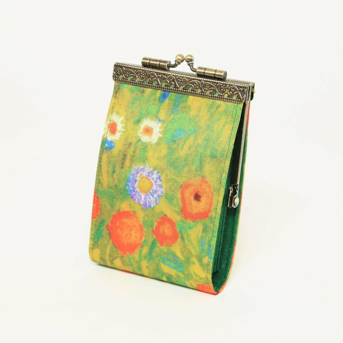 Cathayana | RFID Card Holder - Klimt Flower Farm