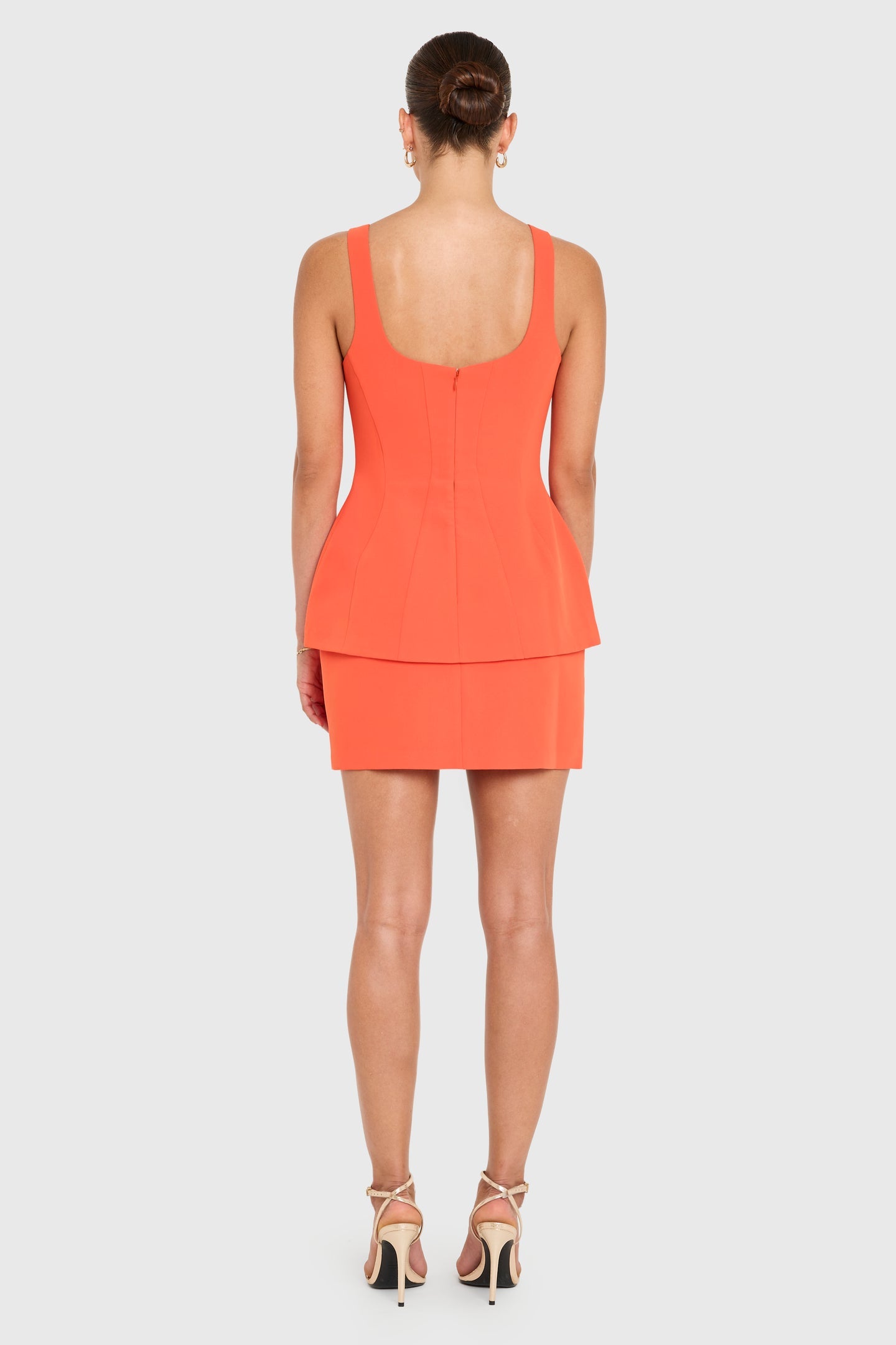 Empire Dress - Mandarin