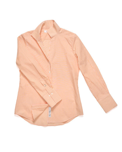 Papaya Stripe Top