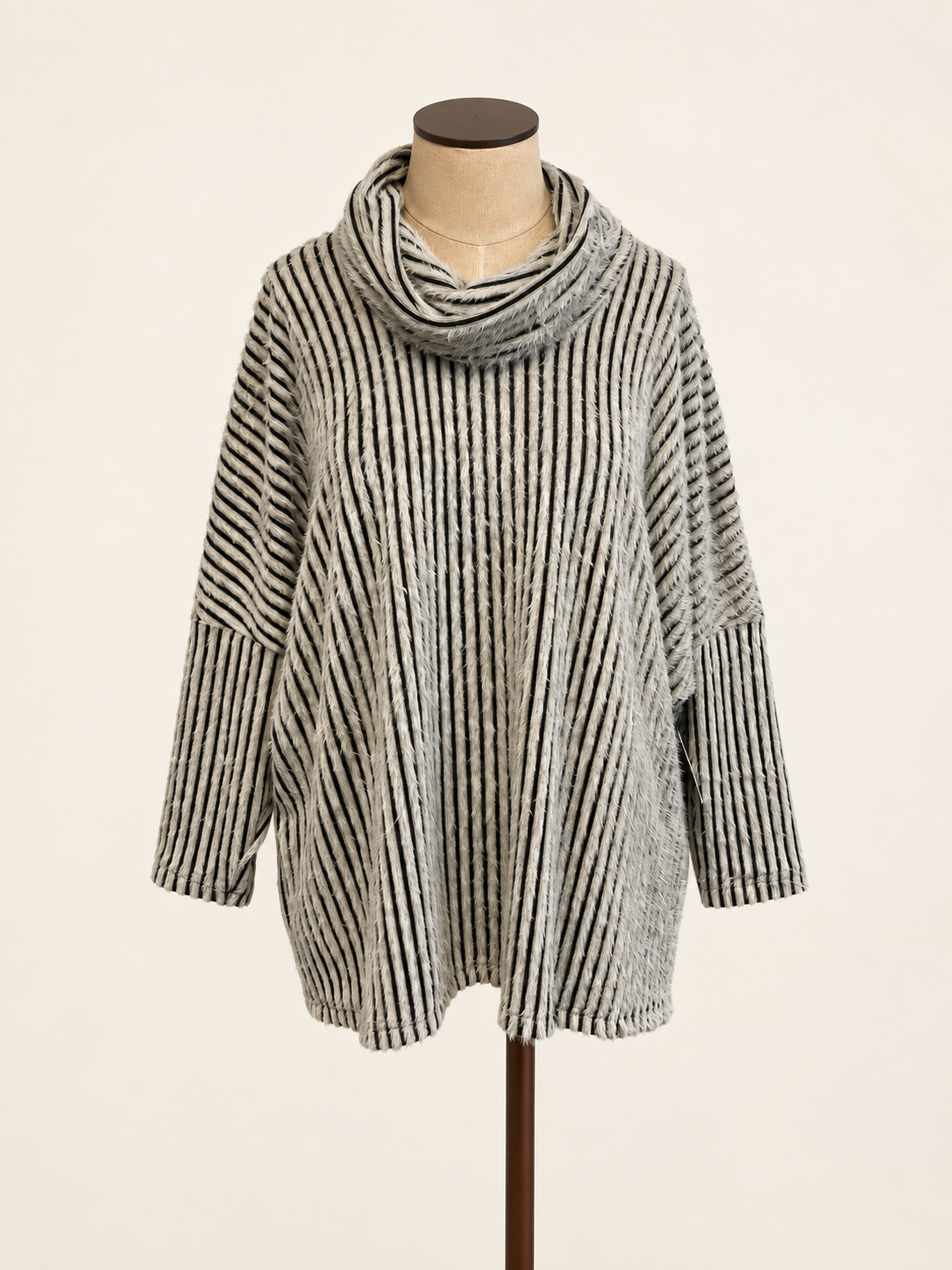 Cowl Neck Dolman Sleeve Sweater