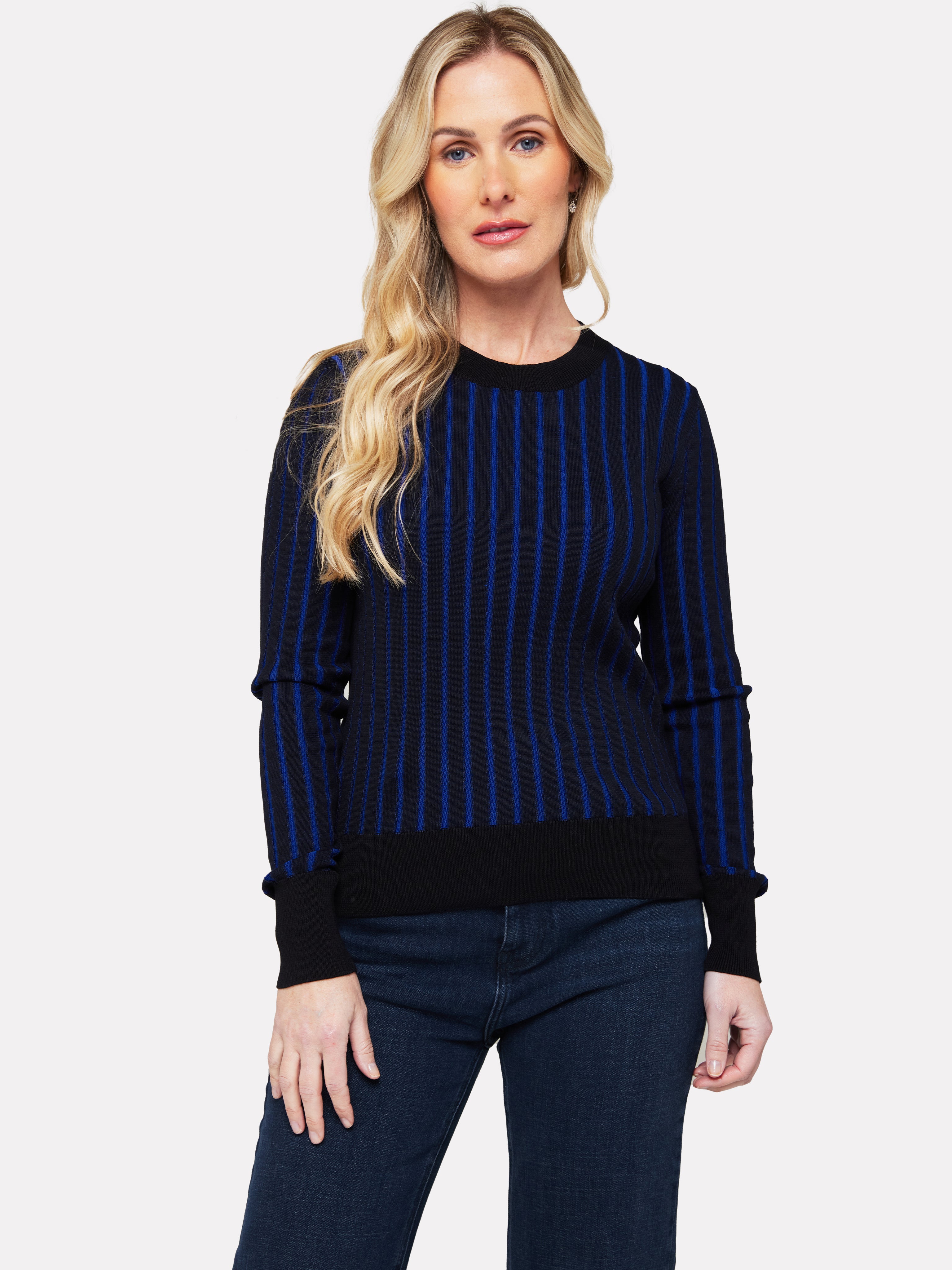 Edinbourgh Knit | Plaited Cew Neck