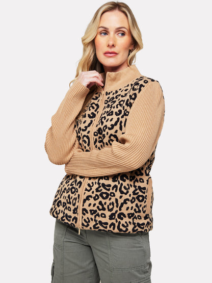 Edinbourgh Knit | Quilted Animal Sweater