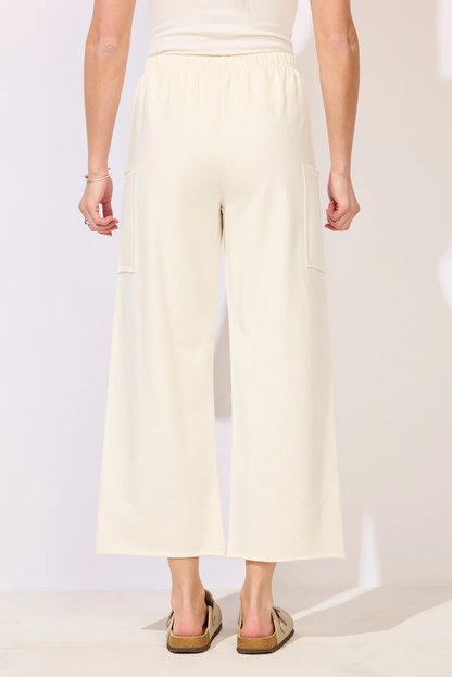 Women’s ESCAPE BY HABITAT OCEAN FRONT TERRY POCKET FLOOD PANT - 60126