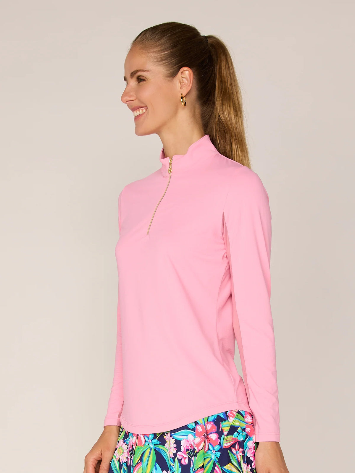 G Lifestyle | Quarter Zip Sun Protection Top – Cloister Collection