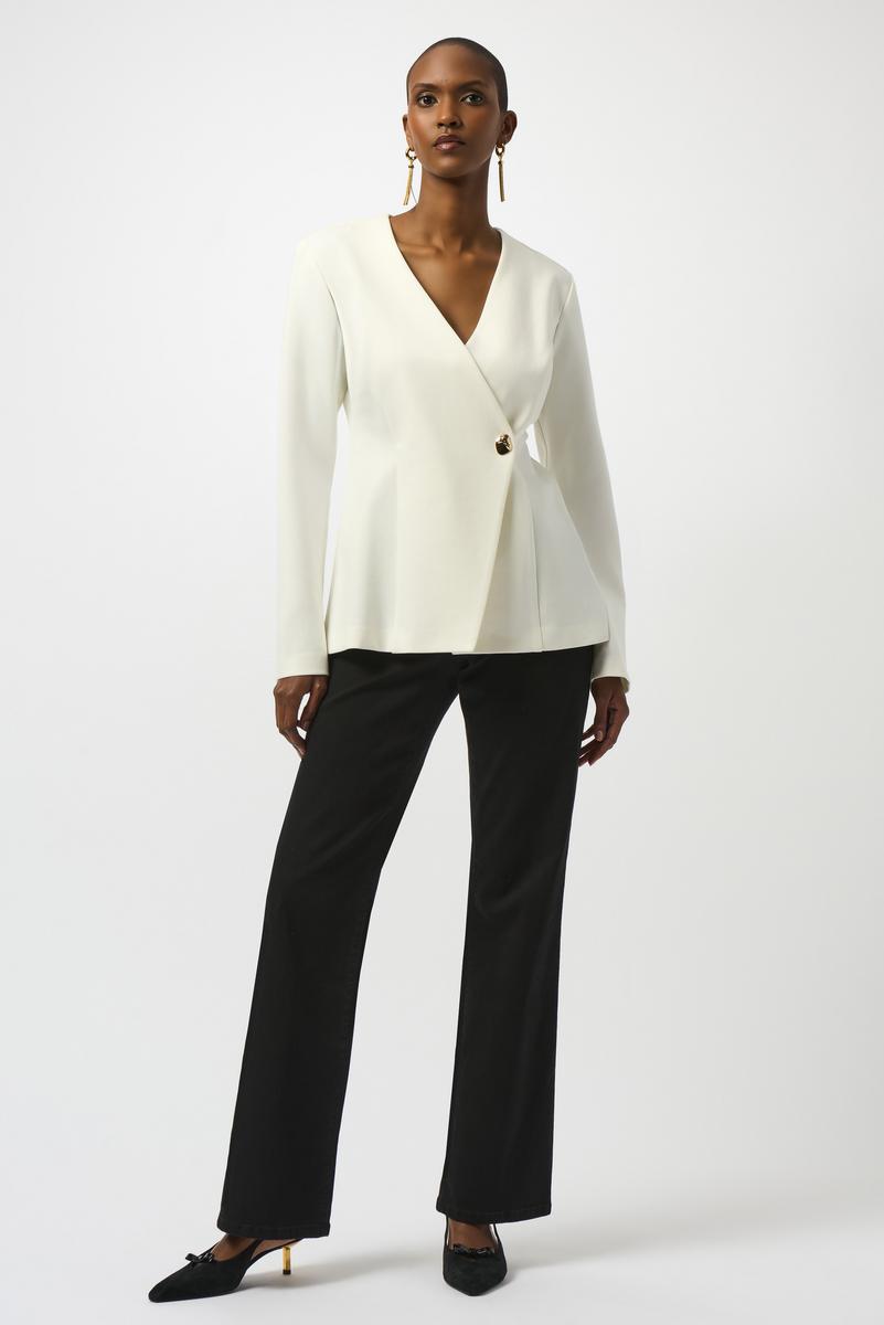 Joseph Ribkoff | Fitted Jacket - Vanilla