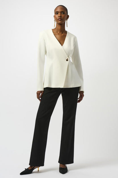 Joseph Ribkoff | Fitted Jacket - Vanilla