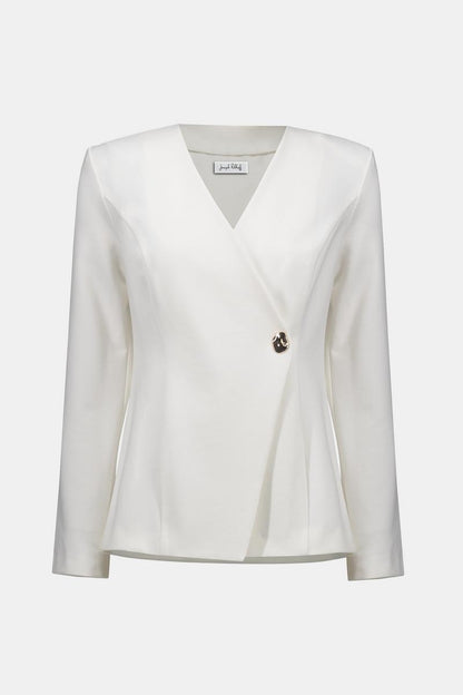 Joseph Ribkoff | Fitted Jacket - Vanilla