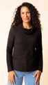 Habitat Lustre Lines Cowl Top