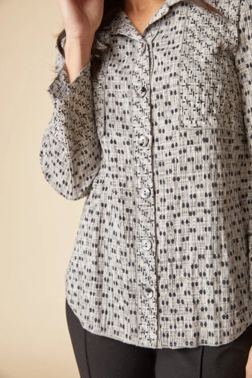 Habitat Mix and Match Geo Seamed Tunic 