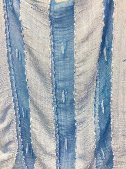 Blue Pacific | Handwoven Poncho