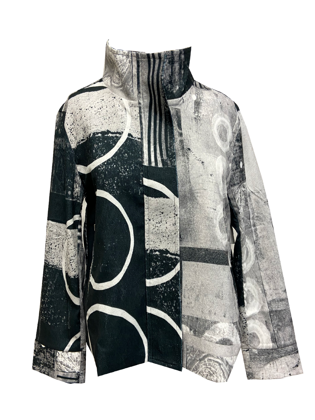Damee | Grey Moto Jacket