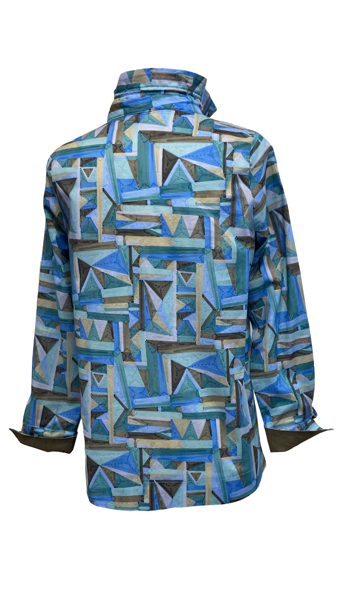 Terra | Geometric Wire Collar Top