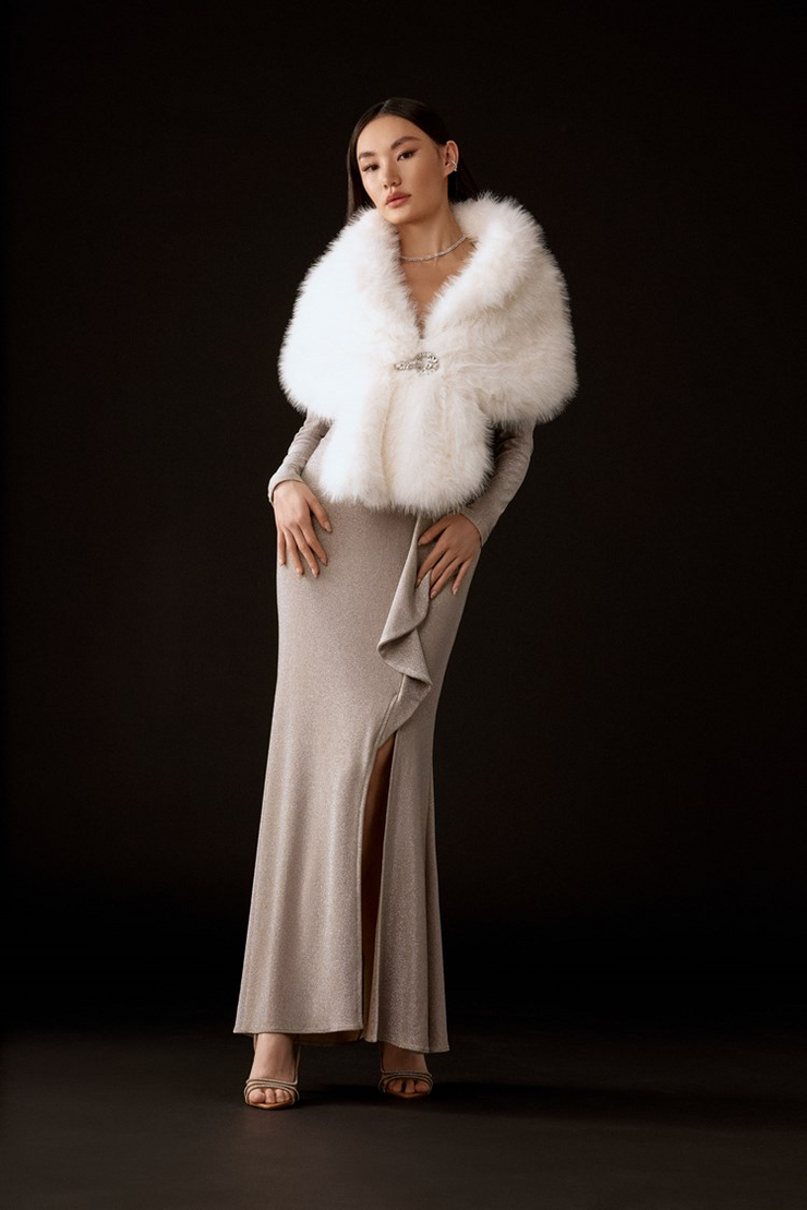 Joseph Ribkoff | Faux Fur Wrap