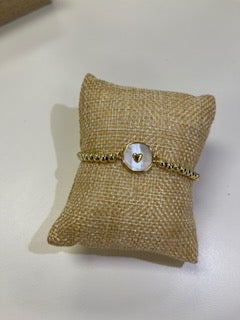 Shine Star | Gold Heart Bracelet