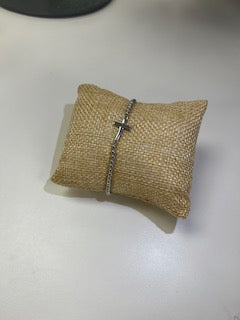 Shine Star | Silver Cross Bracelet