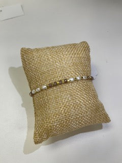 Cloister Collection | Brown Pearl Sead Bead Bracelet