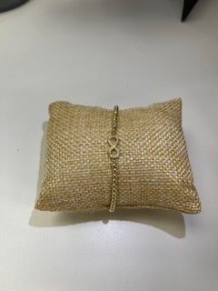 Cloister Collection | Infinity Gold Bracelet
