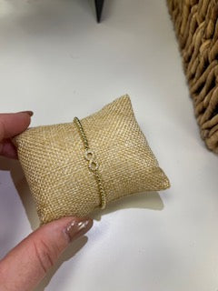 Cloister Collection | Infinity Gold Bracelet