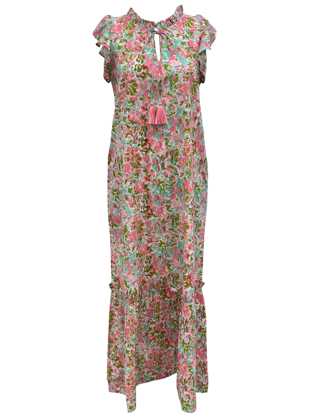 Soleil De Mer | Ella Maxi Dress - Pinkgreen