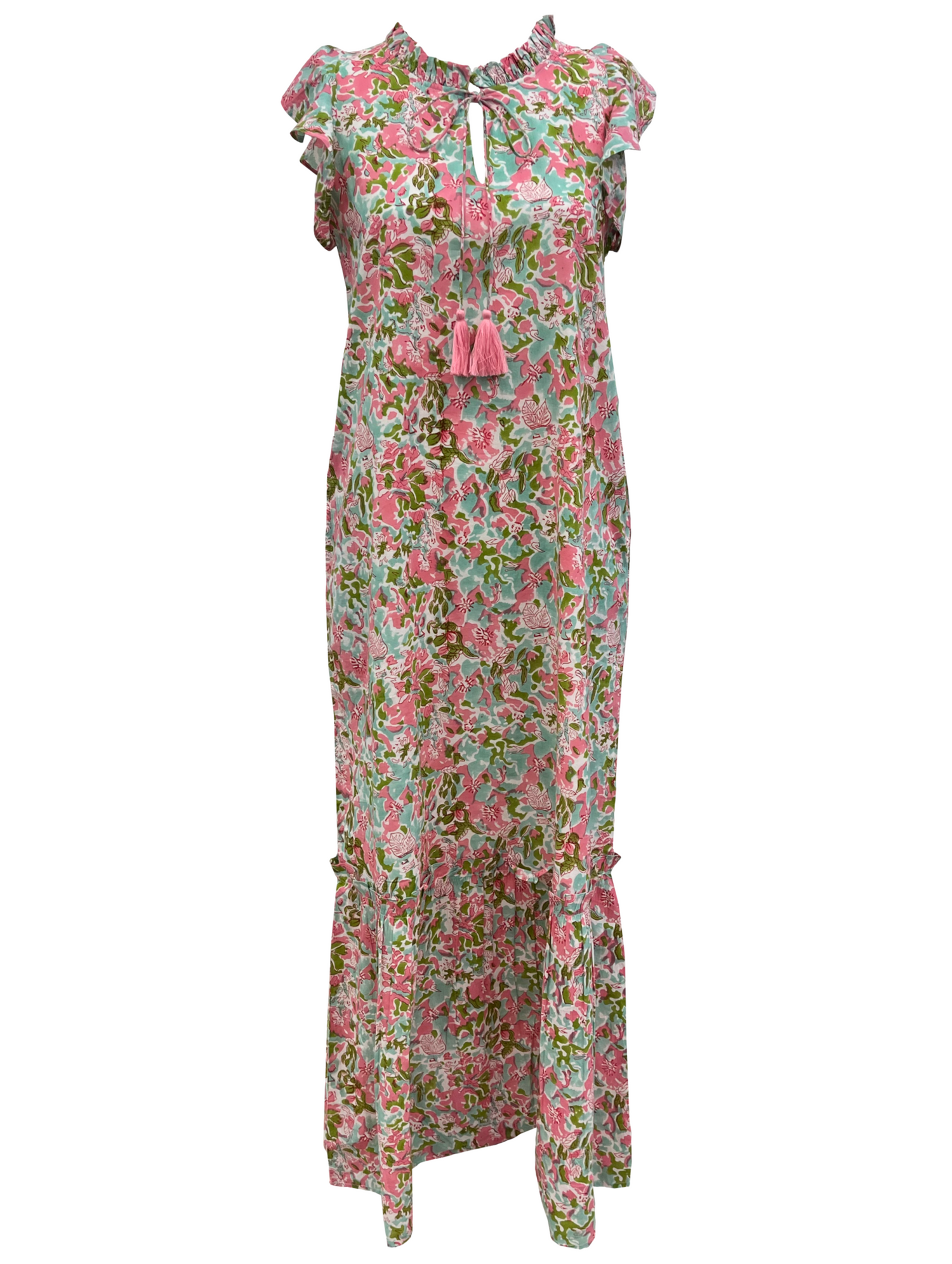 Soleil De Mer | Ella Maxi Dress - Pinkgreen