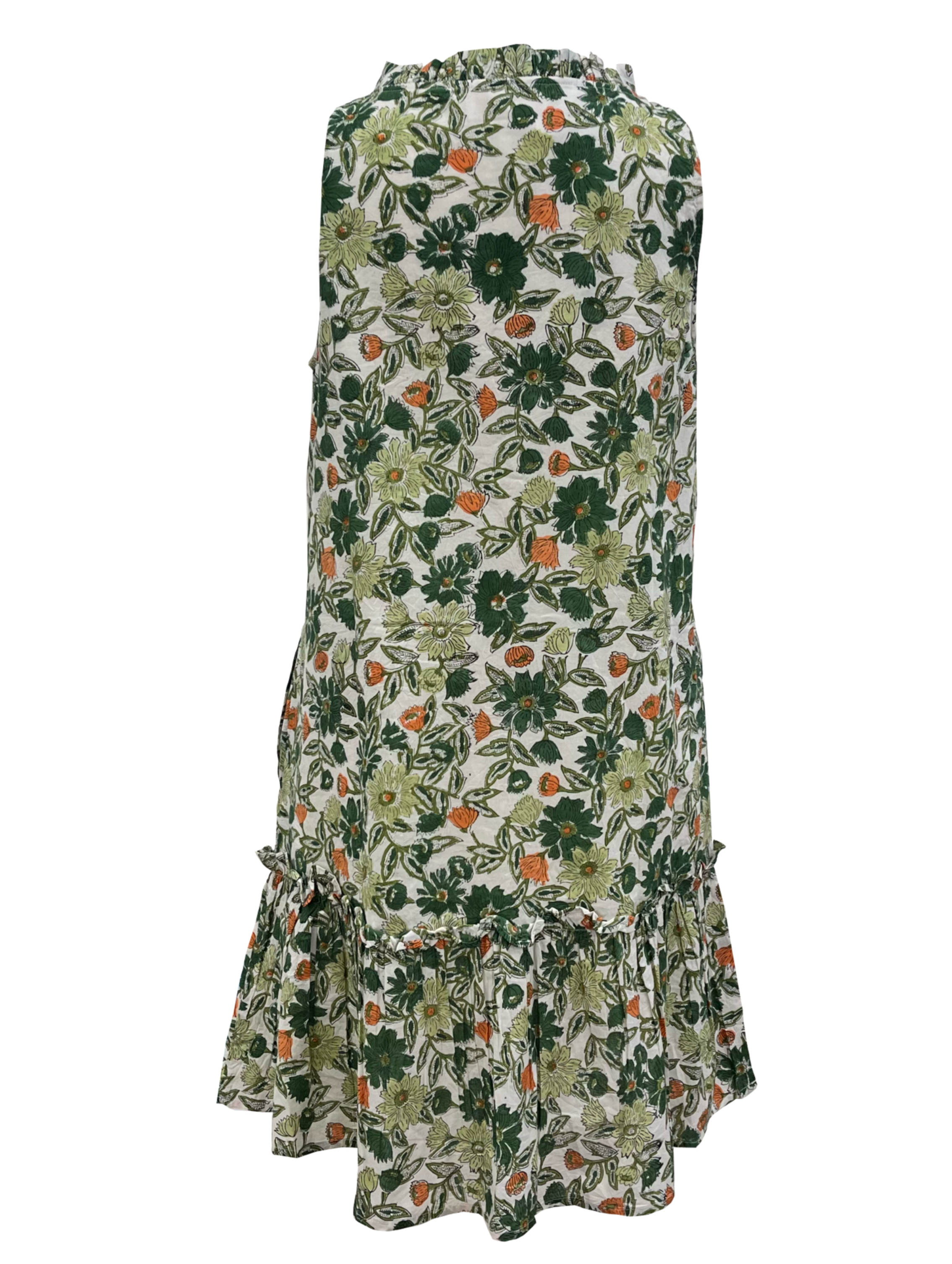 Soleil De Mer | Ella Mini Dress -white Green