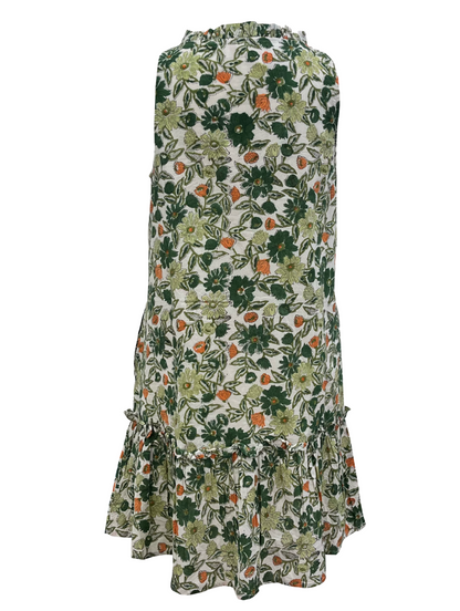 Soleil De Mer | Ella Mini Dress -white Green