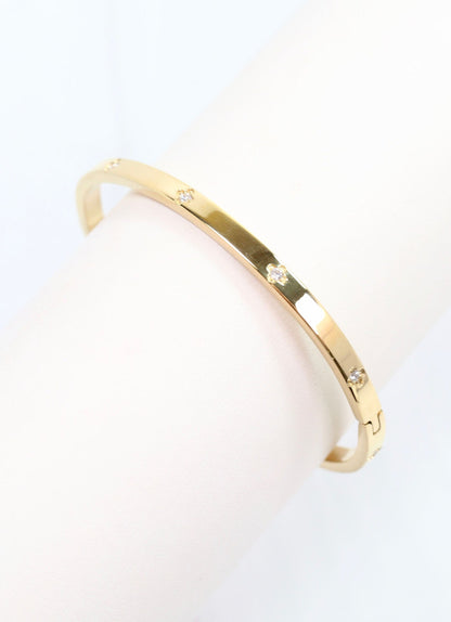 Kerry Cz Clover Bracelet