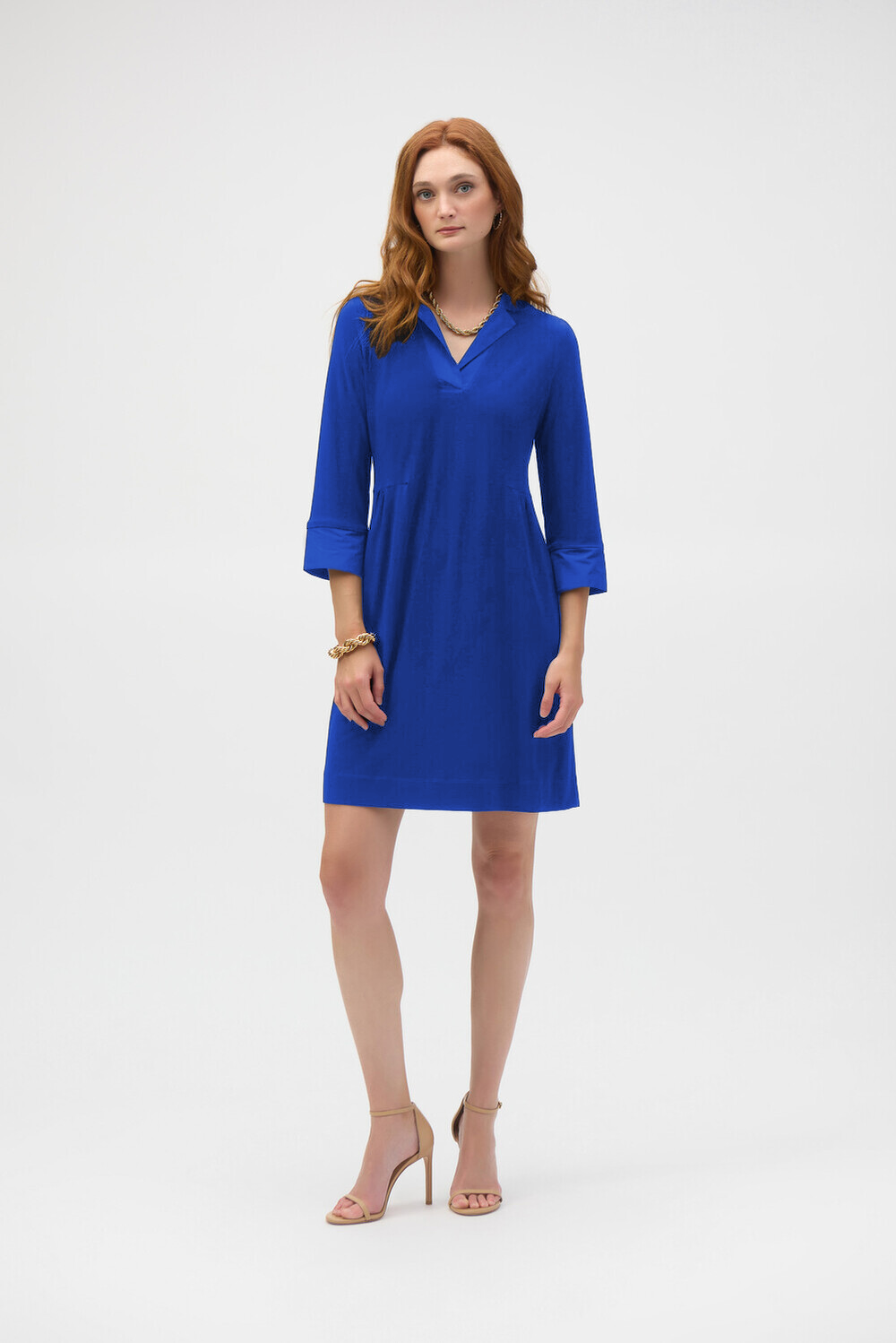 Joseph Ribkoff | Knee-length Shift Dress - Royal Sapphire