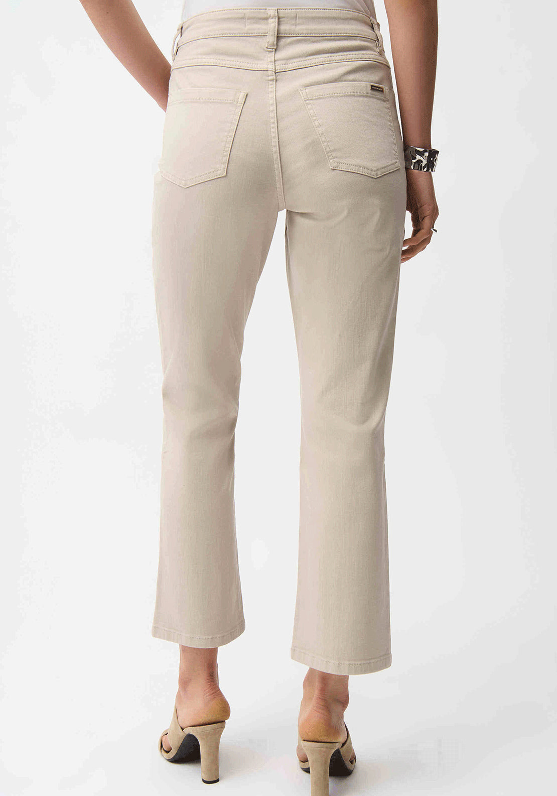Straight Legged Jeans - Beige