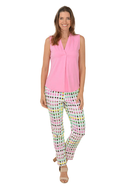 Krazy Larry | Dots Print Pant - Multi
