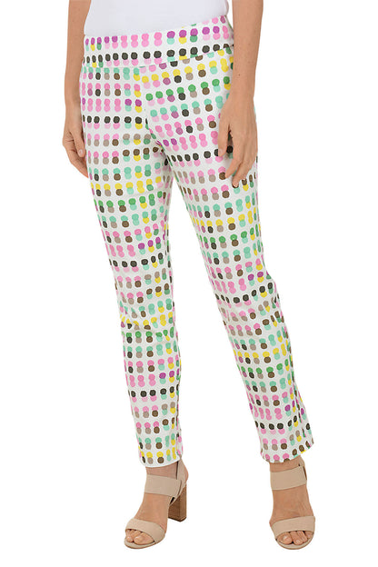 Krazy Larry | Dots Print Pant - Multi