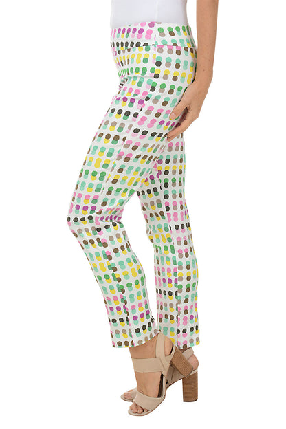 Krazy Larry | Dots Print Pant - Multi