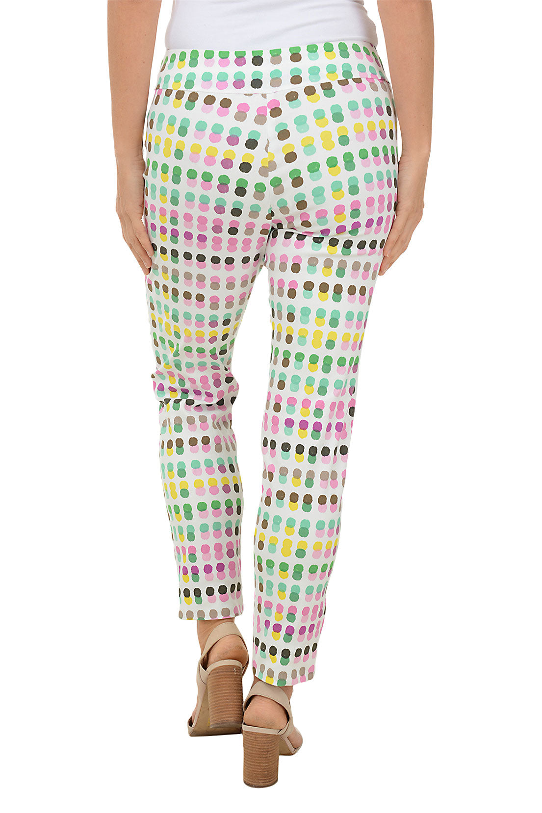 Krazy Larry | Dots Print Pant - Multi