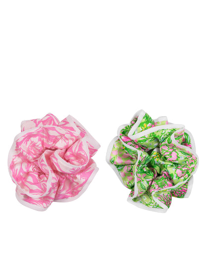 Lilly Pulitzer | Layered Ruffle Scrunchie Set