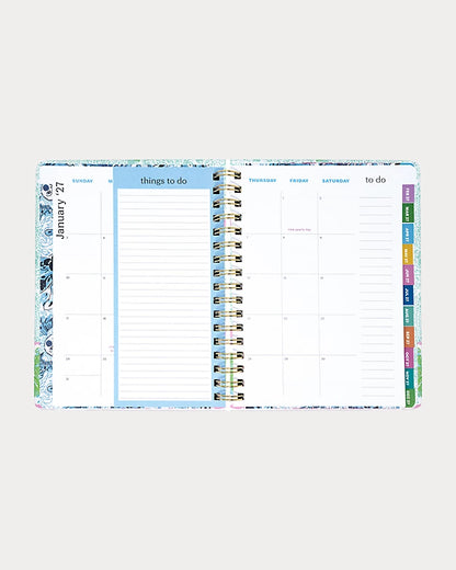 Lilly Pulitzer 2026-2027 17 Month Large Agenda comes in Mint Condition Fantastical