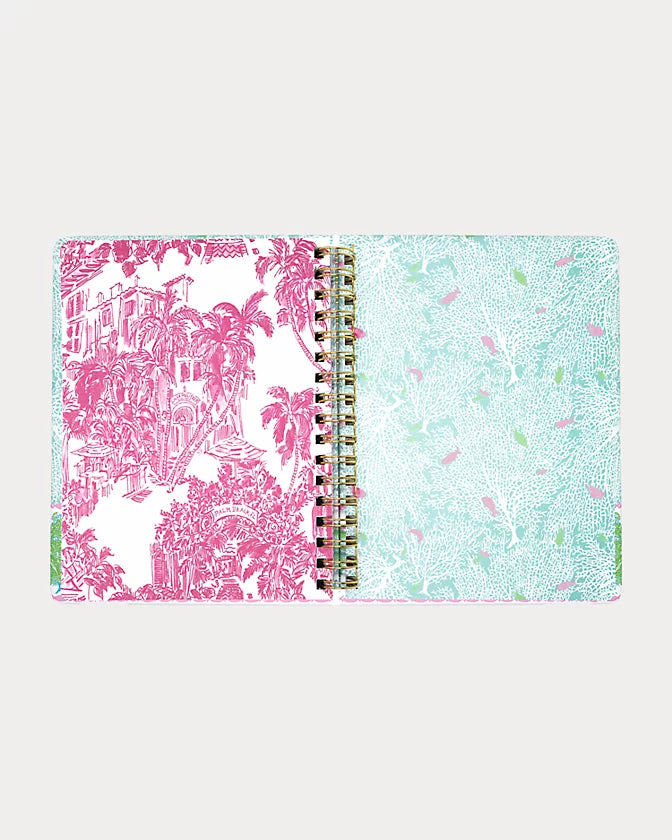 Lilly Pulitzer 2026-2027 17 Month Large Agenda in the color Mint Condition Fantastical