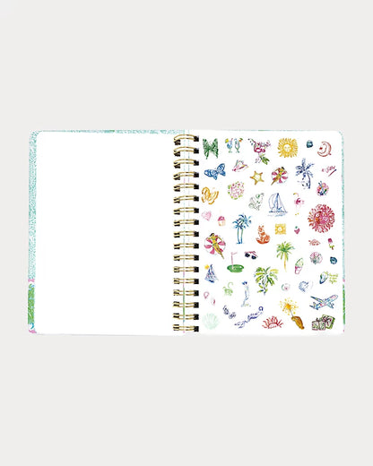 Lilly Pulitzer 2026-2027 17 Month Large Agenda in the color Mint Condition Fantastical