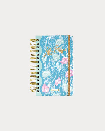 Lilly Pulitzer 2026-2027 17 Month Medium Agenda in Capri Blue Shelden
selected with jellyfish and shell design