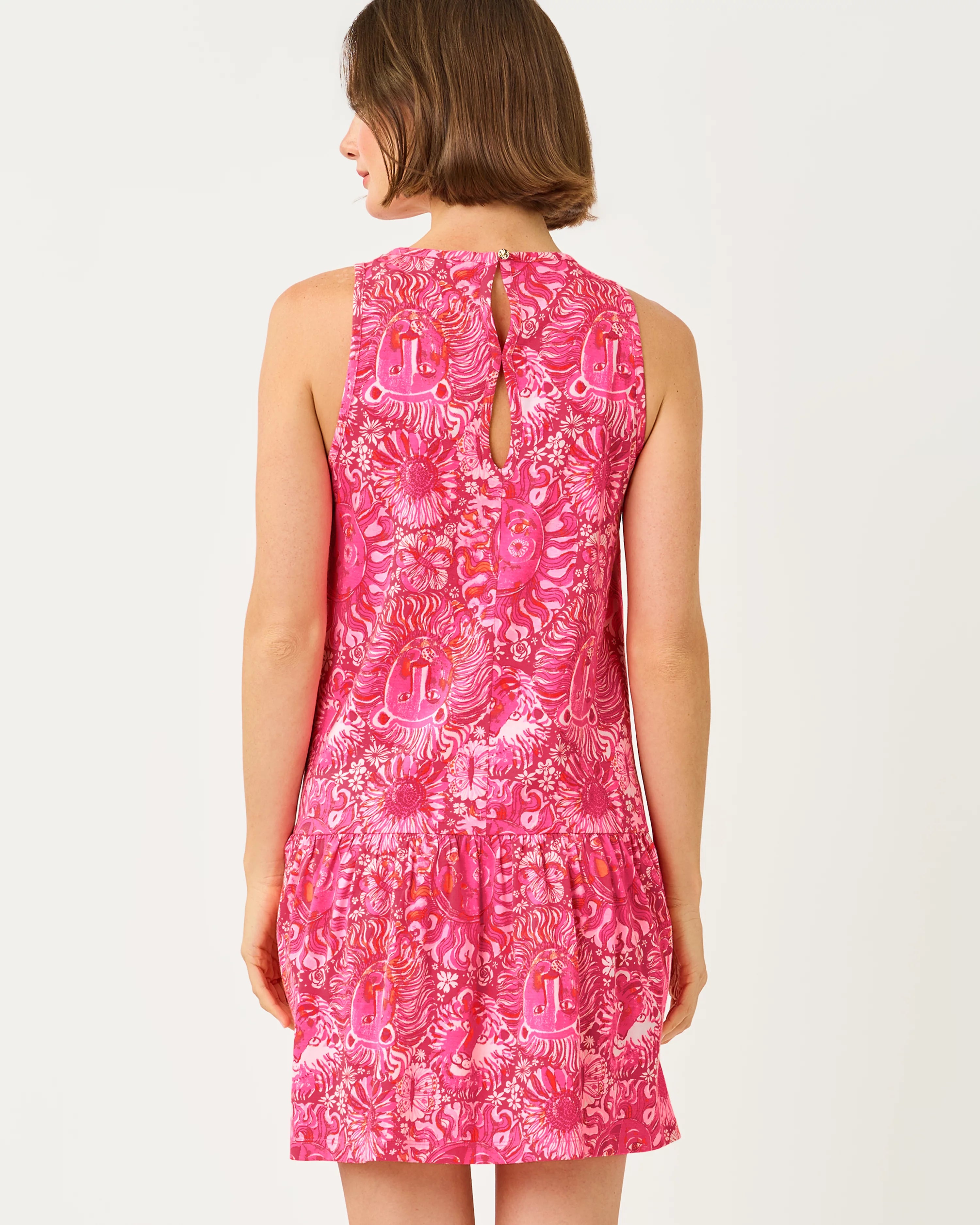 Lilly Pulitzer Dixi Dress in the color Paradise Punch Jims Stuff 