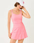 Women;s Lilly Pulitzer UPF 50+ Luxletic® Tarrington Active Dress in conch shell pink