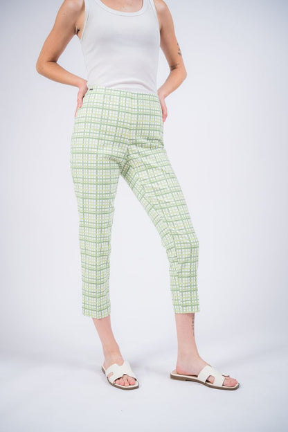 Green Plaid Pants