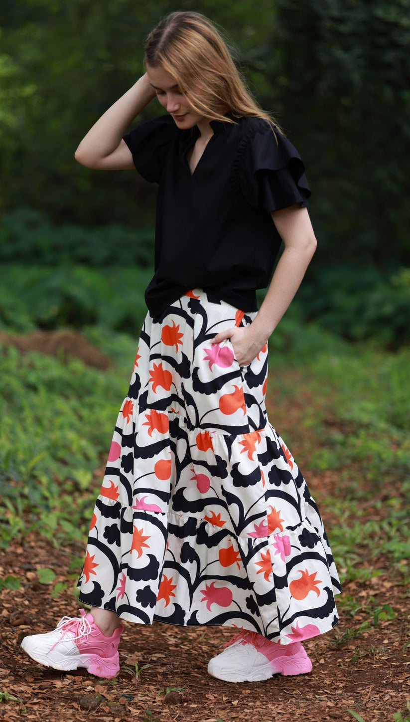 Maude | Ada Print Skirt