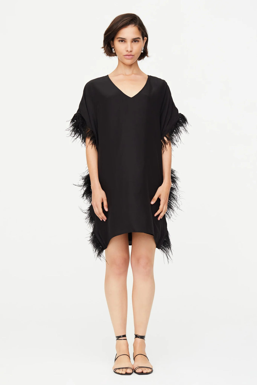 Marie Oliver | Maura Feather Dress