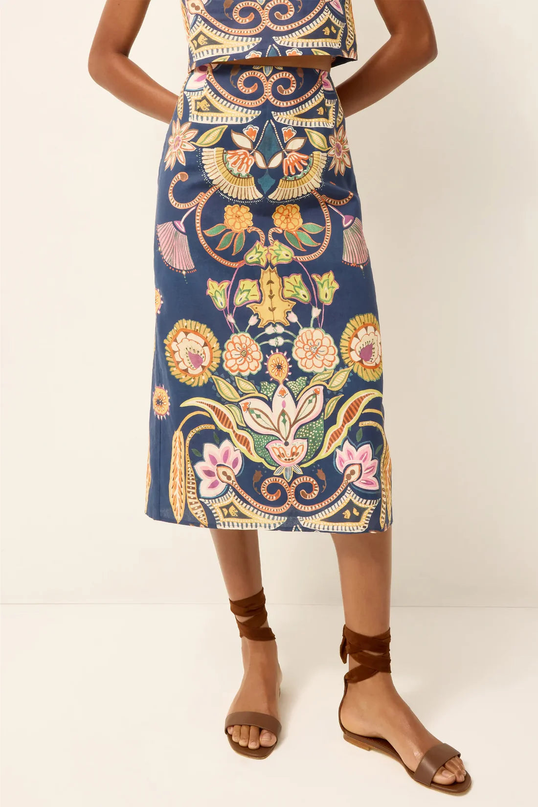 Marie Oliver | Sutton Skirt - Neptune
