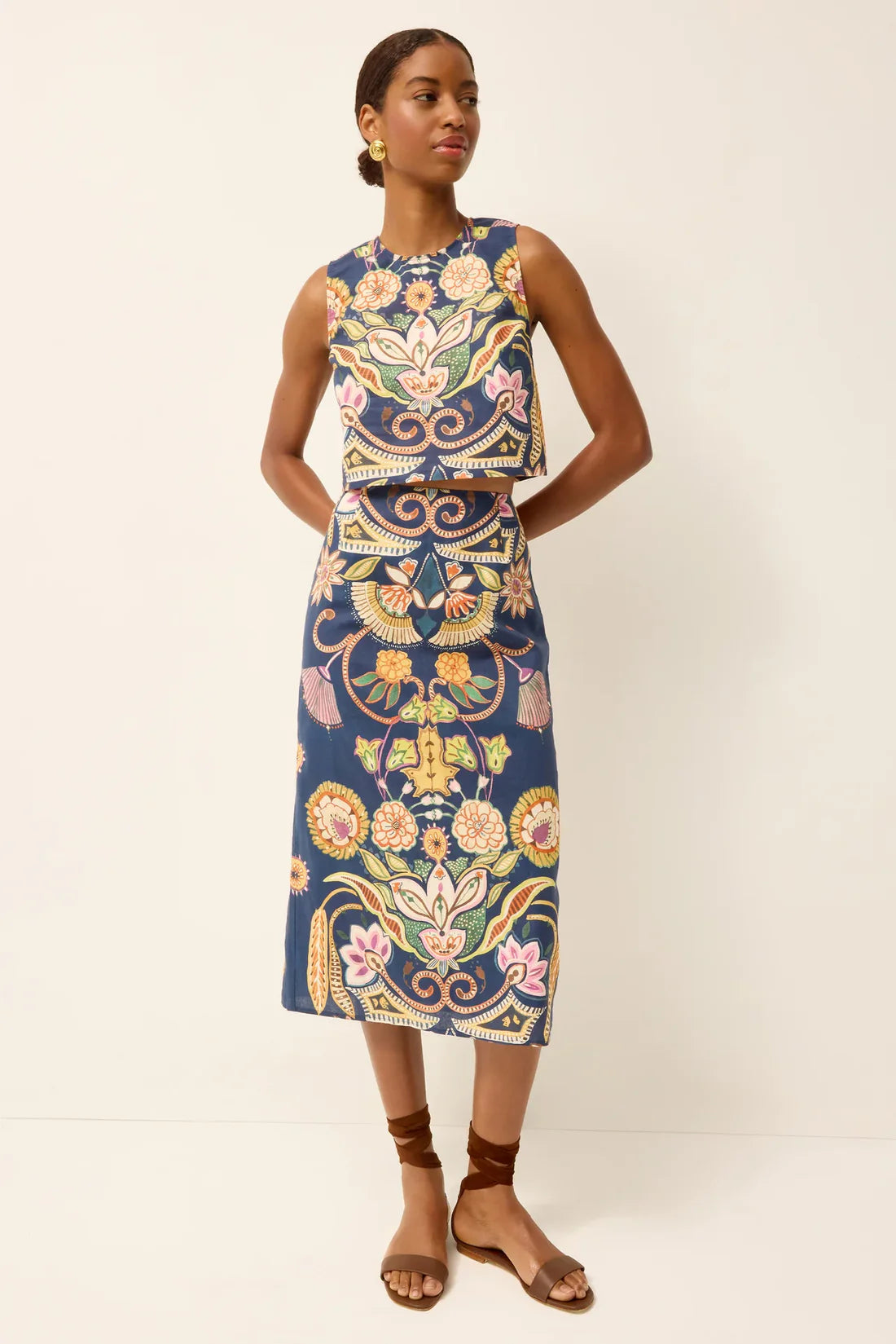 Marie Oliver | Sutton Skirt - Neptune