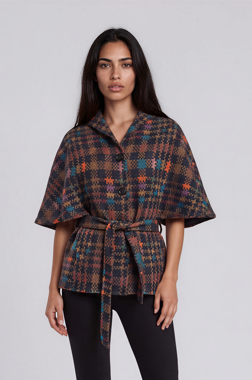 Mosaic Cape Jacket